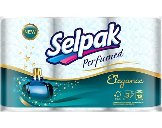 12 Papiers Toilette Parfum Élégance Selpak