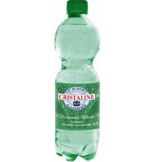 Eau de Source Gazeuse Cristaline 50cl*10