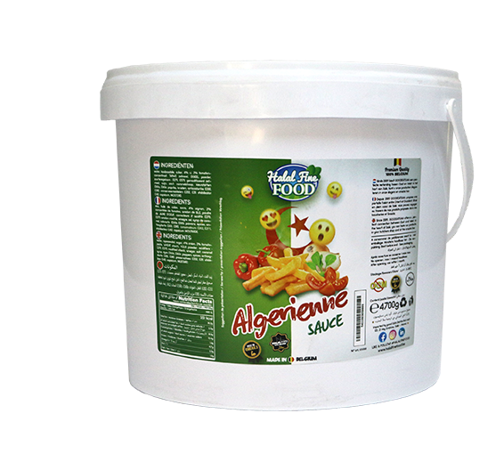 Sauce ALGERIENNE HALAL FINE FOOD GoodEats 4700 ML*10