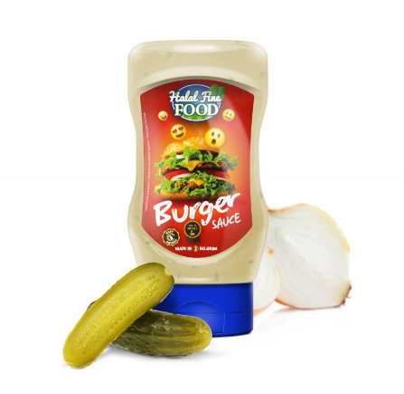 SAUCE BURGER HALAL FINE FOOD GoodEats 300 ML*10
