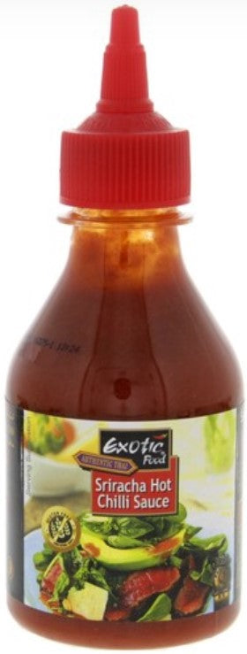 SRIRACHA HOT CHILLI SCE EXTRA GARLIC 200ML *12