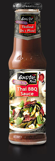 THAI BBQ SAUCE EXOTIC FOOD 250ML *6