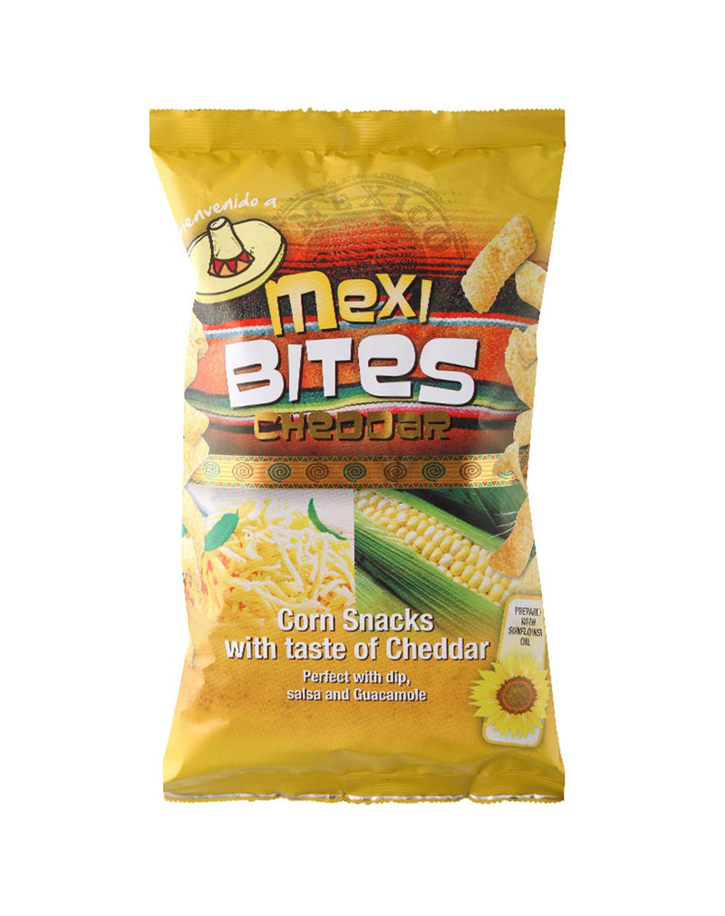 CORN SNACK CHILI MEXI BITE 125G X 12