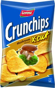 CRUNCHIPS X-CUT BOLET CREME  LORENZ 85G *24