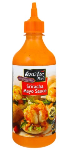 SRIRACHA MAYO SAUCE 455ML EXOTIC FOOD Sans Gluten *6