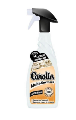CAROLIN PISTOLET DEGRAISSANT SAV NOIR 650ML * 12