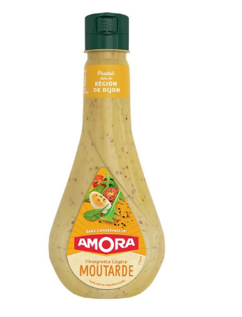 VINAIGRETTE MOUTARDE AMORA 450ML *12
