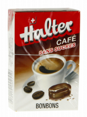 HALTER CAFE SANS SUCRE 40 G*16