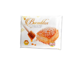 6 Bocaditos (Pâte Feuilletée) Coco Et Miel Codan 175Gr *12