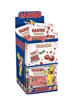HARIBO SMALL LETTERS 1 KG (J-218)*1