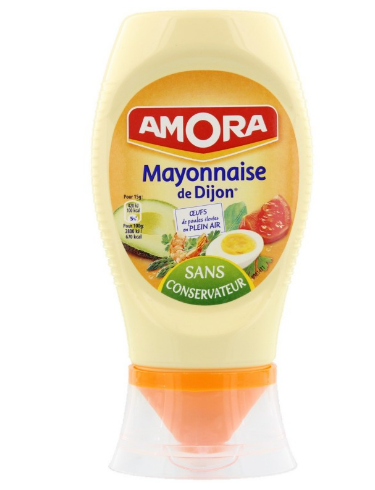 MAYONNAISE SOUPLE 235G AMORA DE DIJON *9