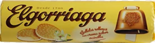 BISC FOURRE VANILLE ELGORRIAGA 240G *24