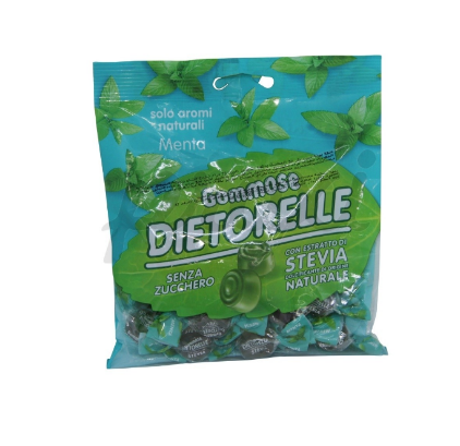 DIETORELLE MINT SANS SUCRE TUBE 27G*24