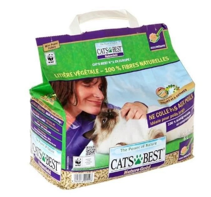 SANICAT LITIERE CAT'S BEST NATURE GOLD 5L *6