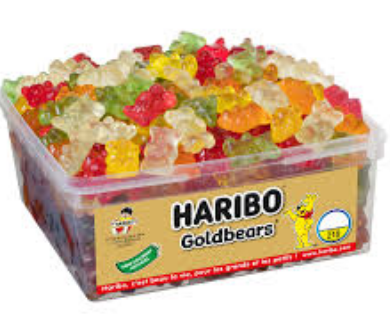 BOITE HARIBO GOLDBEARS 175G*24