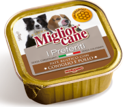 CHIEN PREFERITI LAPIN/POULET MORANDO 300G *18