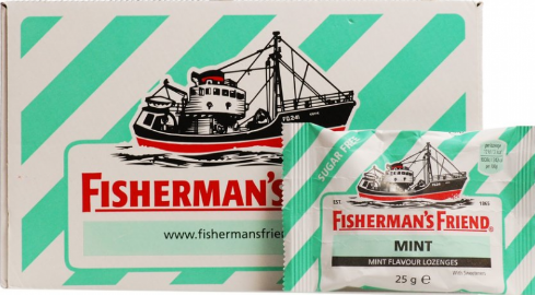 FISHERMAN'S FRIEND MENTHE SANS SUCRE 25G*24