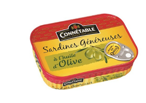 SARDINE GENEREUSE HUILE D'OLIVE 140G *12
