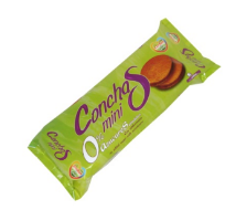 4 Mini Conchas Fourrées Au Chocolat 0% Sucres Ajoutés Codan 145 Gr *10