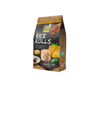 BROWN RICE ROLLS ITALIAN CHEESE&OLIVE OIL 50G RICE UP 0200 SS GLUTEN*18