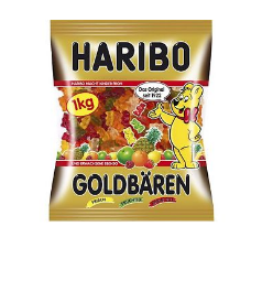 HARIBO GUMMY BEARS 1KG*1