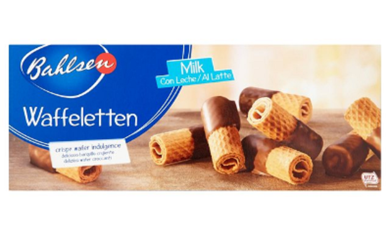 WAFFELETTEN MILK BAHLSEN 100 G*12