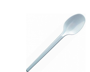 40 CUILLER CAFE PLAST BLC BIBO *48