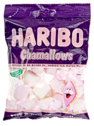 HARIBO CHAMALLOWS WHITE 70G*24