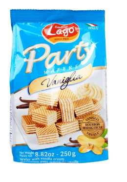 MINI PARTY GAUFRETTES VANILLE BAG 125G*12
