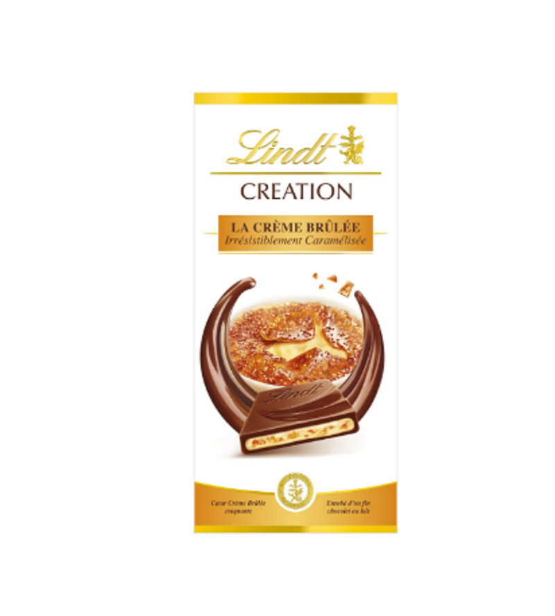 LINDT CREATION CREME BRULEE LAIT  100G*15
