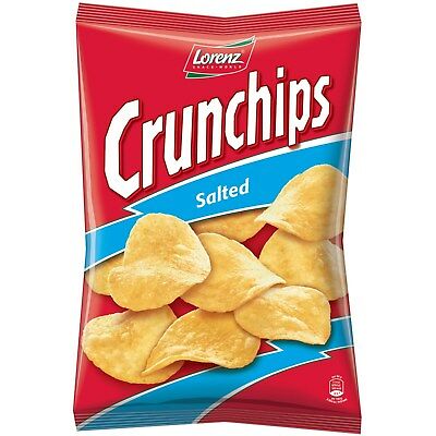 CRUNCHIPS CHIPS SALT LORENZ 175G *20