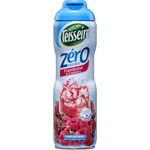 SIROP FRAMBOISE-CRANBERRY 0% DE SUCRE 60 CL Teisseire *6