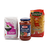Pâtes, riz, légumes secs