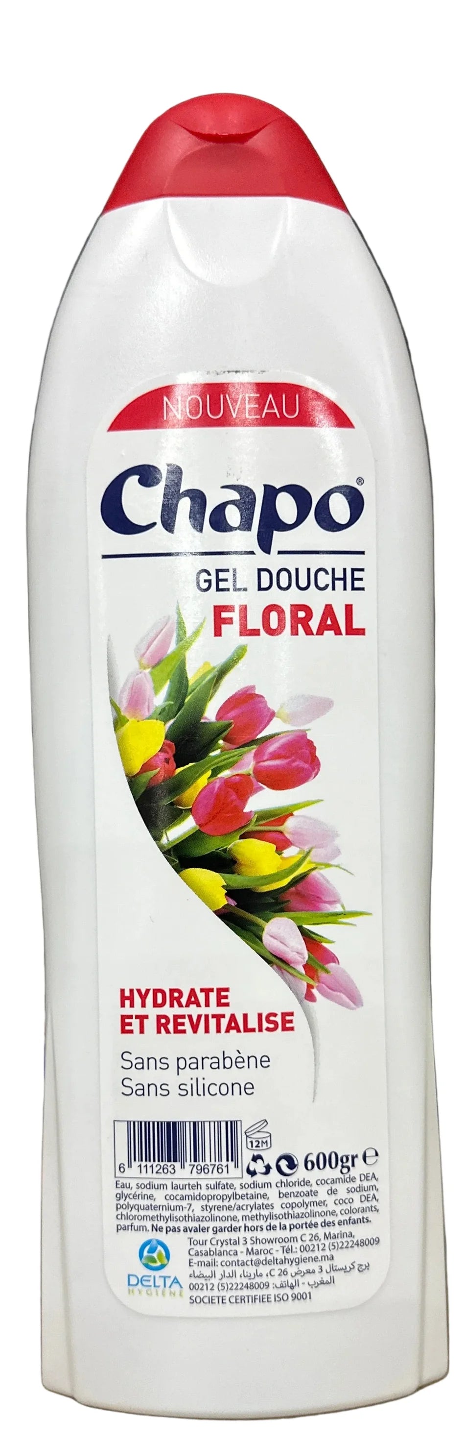 Gel Douche Chapo Floral 600g x14