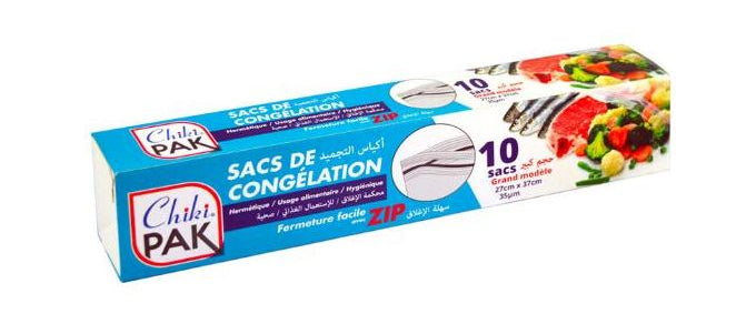 Chikipak GM Freezer Bags ×10 - 24 units