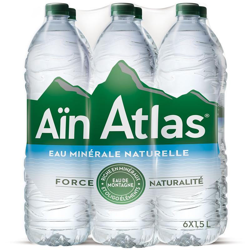 EAU DE SOURCE AIN ATLAS 6X1,50 L *10 PACK