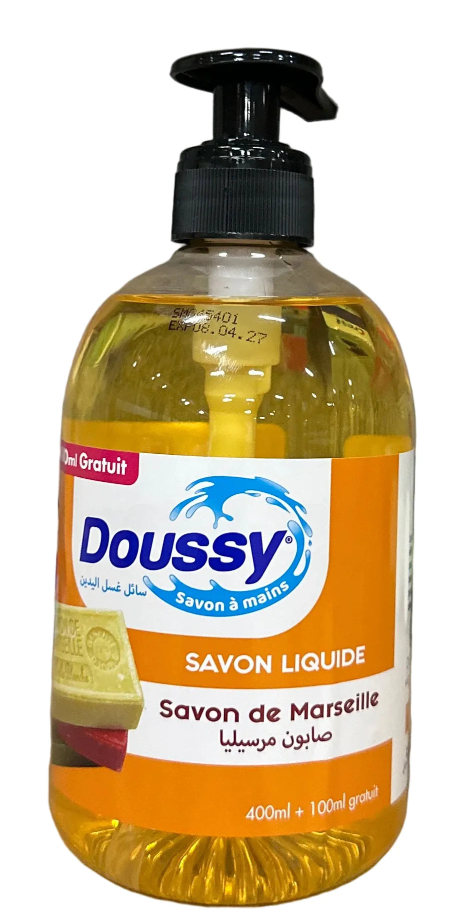 Savon à Main Doussy PET Savon Marseille 500ML x12 (Deli)