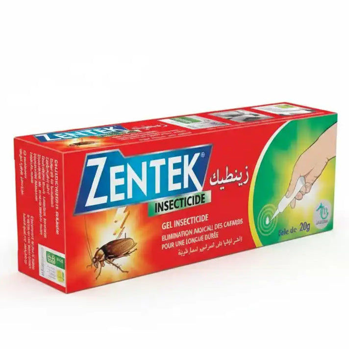 Gel insecticide tube ZENTEK  20g - 24 unités
