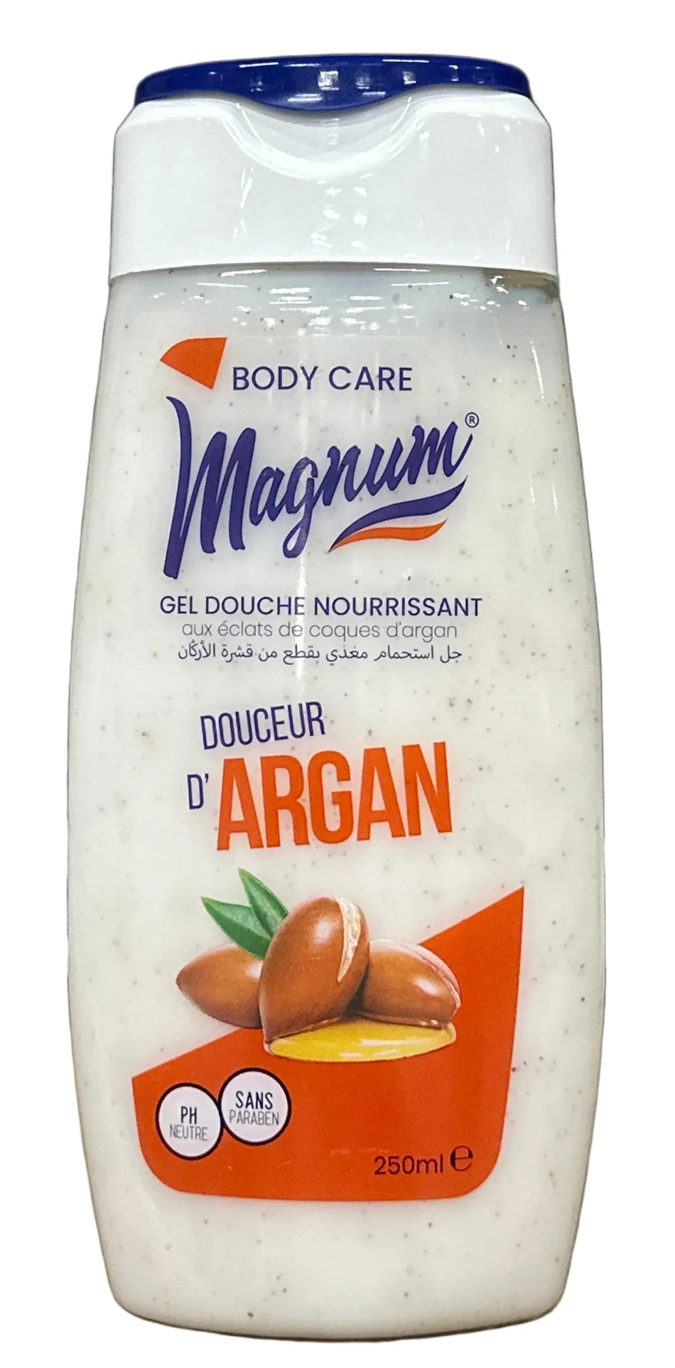 GEL DOUCHE MAGNUM EXFOLIANT ARGAN 250MLx12