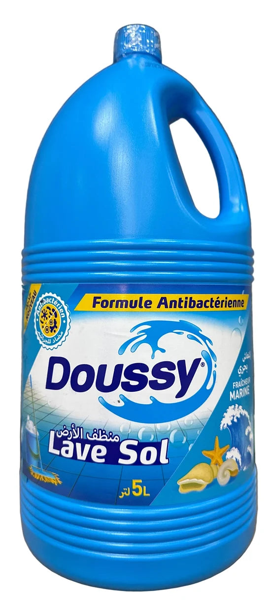 NETTOYANT SOL DOUSSY ANTIBACTERIEN MARINE 5L x 3