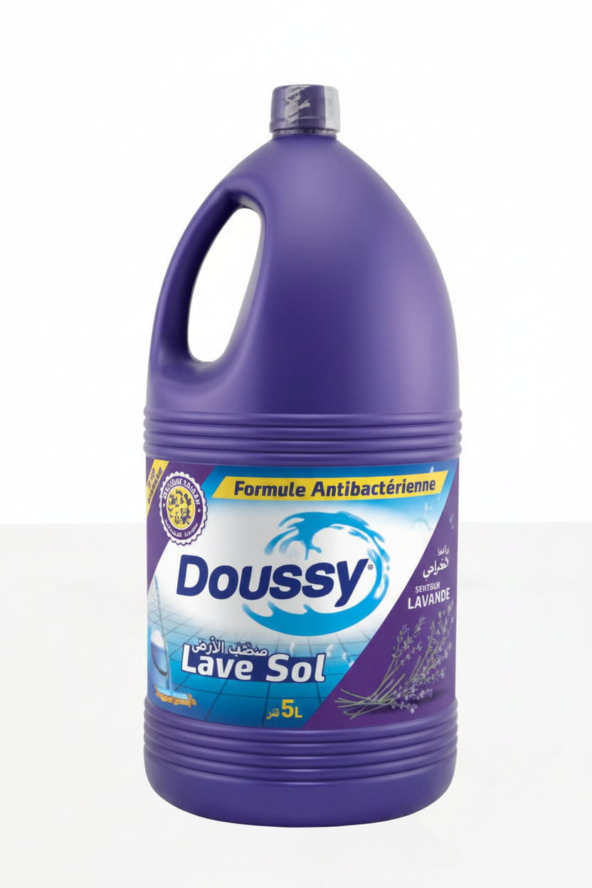 Nettoyant Sol Doussy Antibactérien Lavande 5L x3