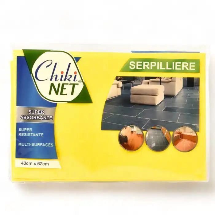 Chikinet cleaning cloths, solid color, x3 - 60 units