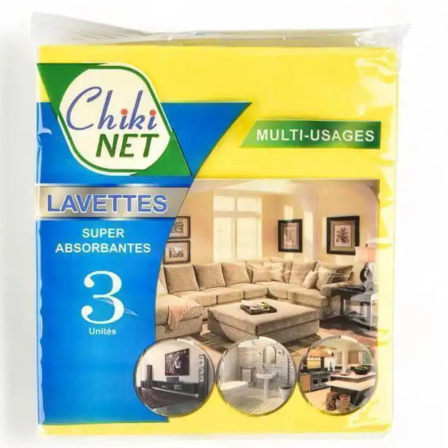 Chikinet Solid Color Cleaning Mop Cloth - 100 Units