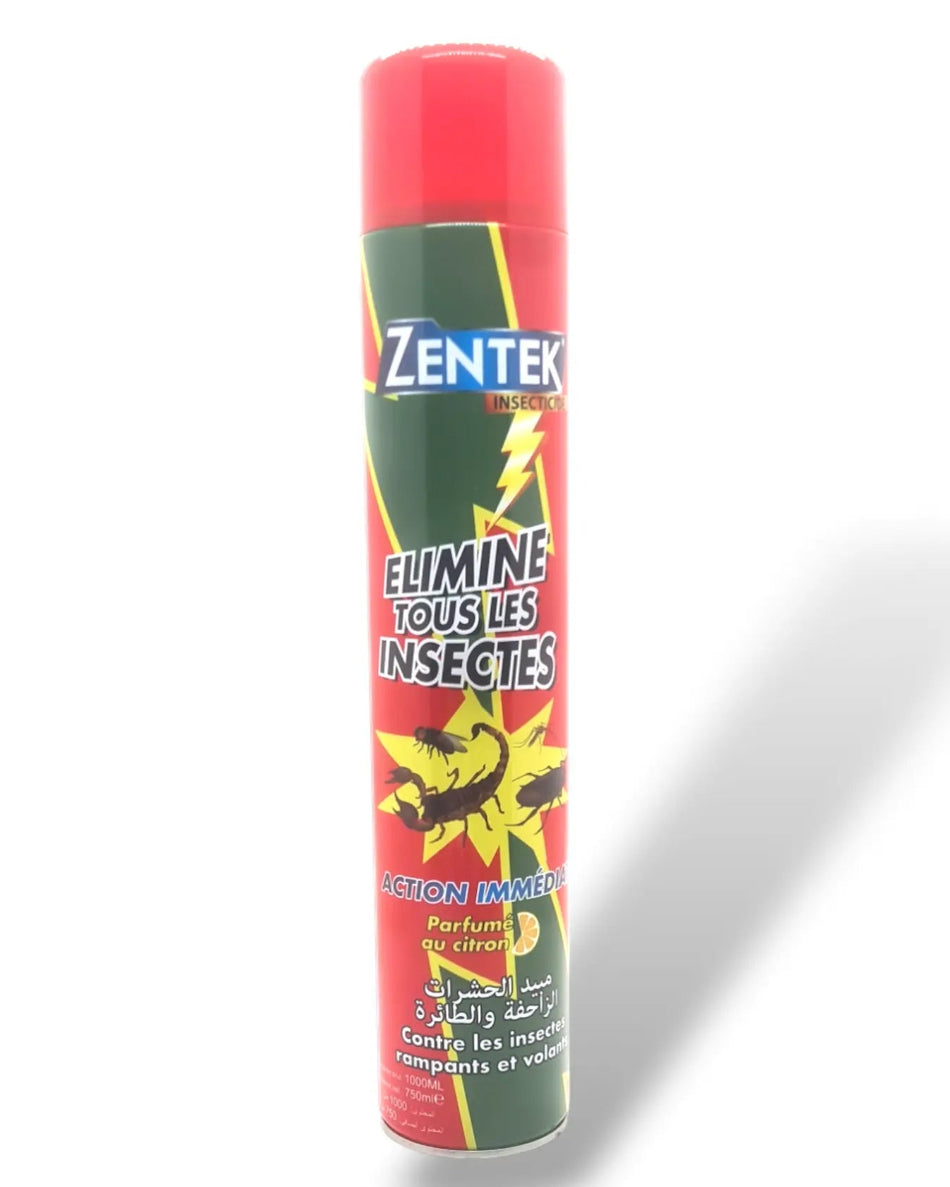Aérosol TNS ZENTEK 200 ml net rouge - 24 unités