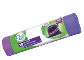 Chikinet 60L Scented Trash Bags x10 - 24 units