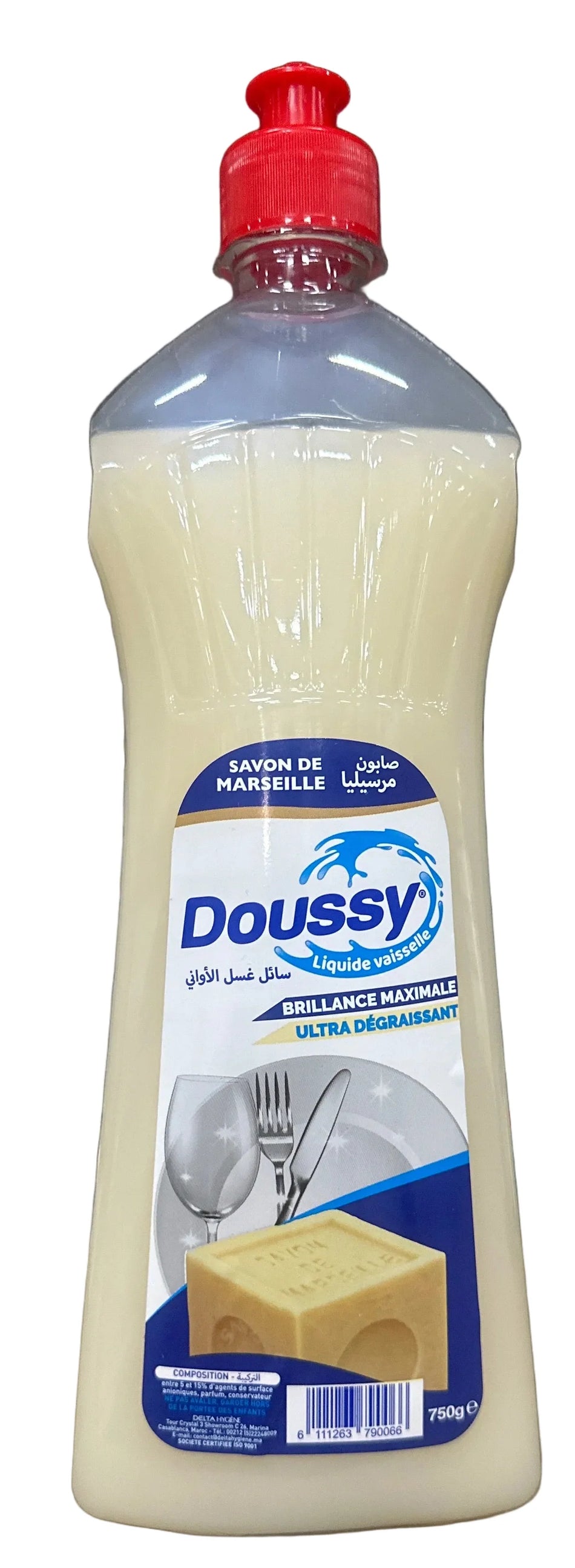 Lave Vaisselle Doussy 750g Savon Marseille x12