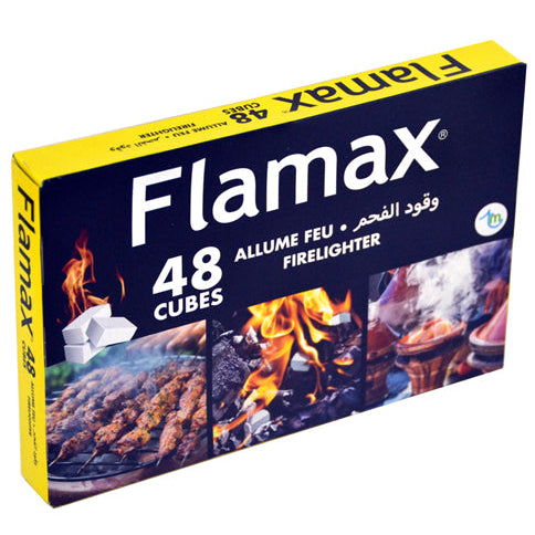 Allume-feu Flamax 48 cubes (pétrole) - 24 unités