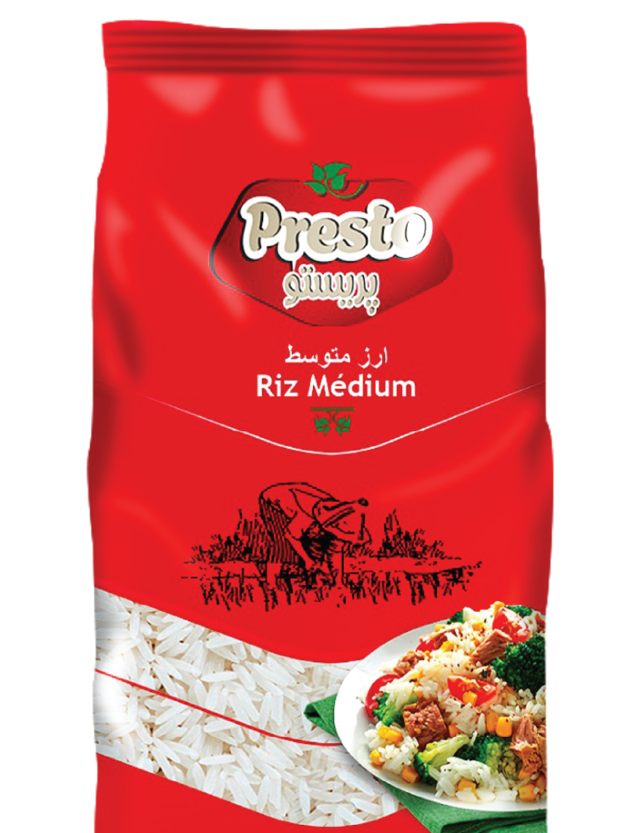 Riz Meduim Presto 5KG