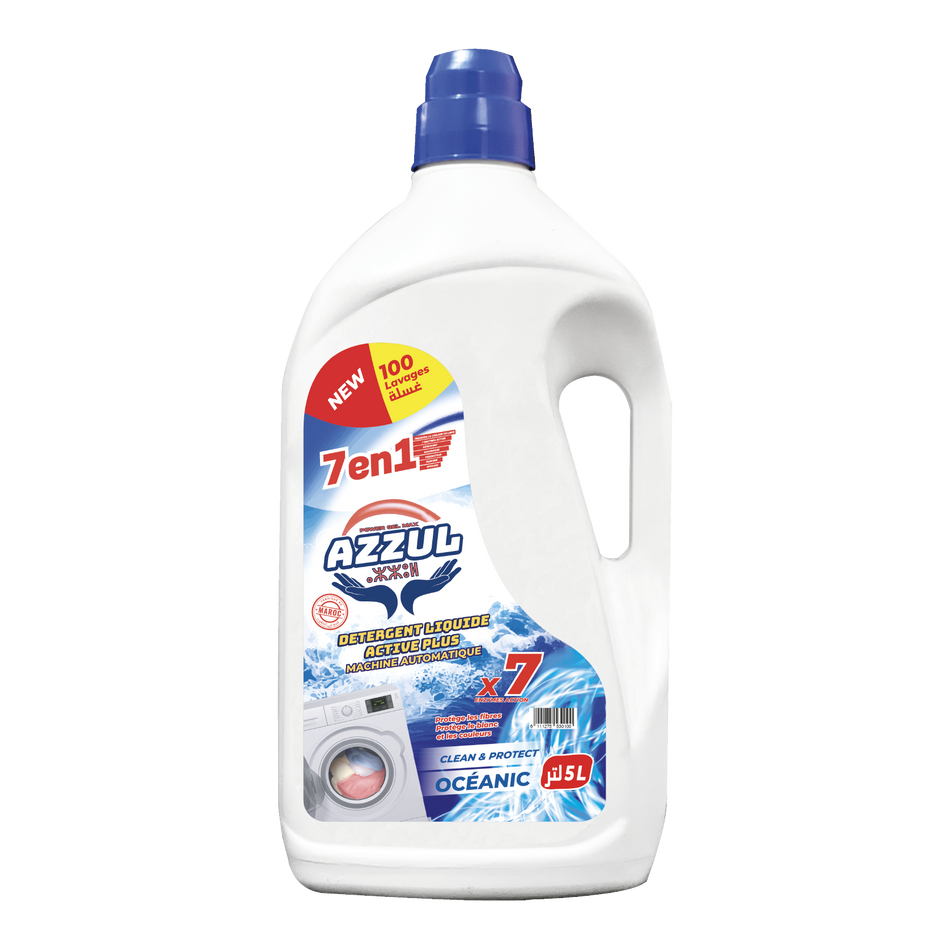 Oceanic laundry detergent 5L AZZUL - 2 units