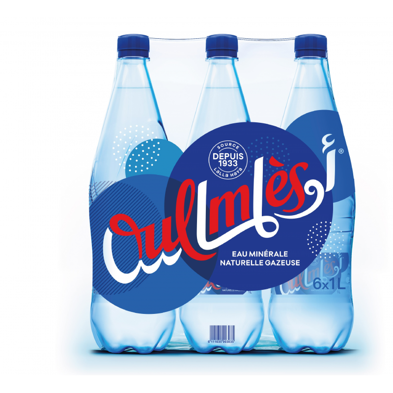 EAU GAZUZEUZ OULMES 6X1L*10 PACK